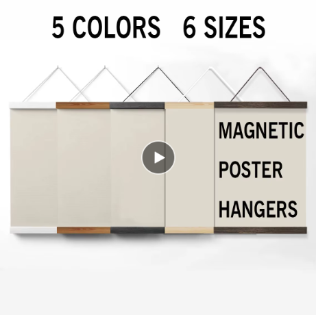 Oakframe Magnetic Poster Hanger