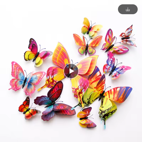 Butterfly Wall Accent Set