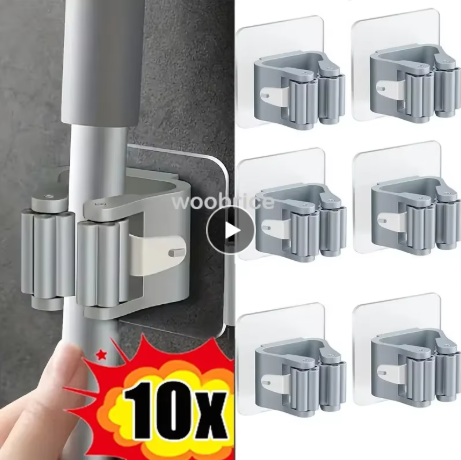 Sweep Wall-Mounted Mop Holder