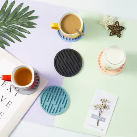 Ripple Silicone Coaster Set