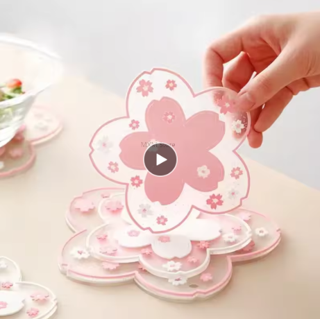 Sakura Blossom Coaster Set