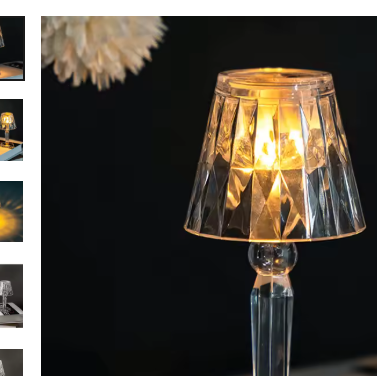 Elowen Crystal Accent Lamp